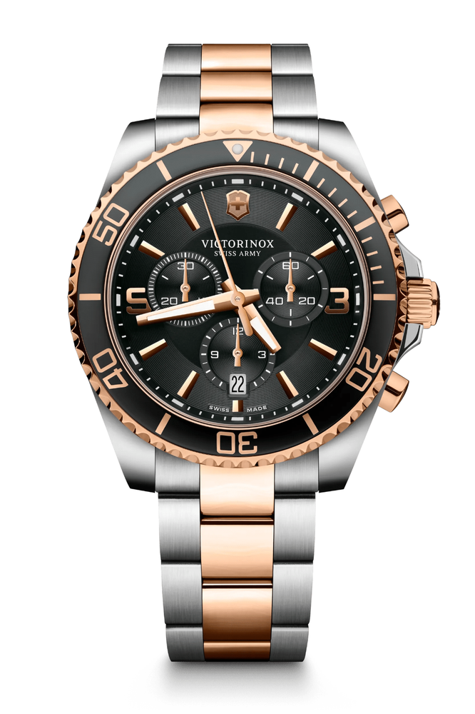 Victorinox Maverick Chronograph Analog Quartz 43 MM Watch 241952