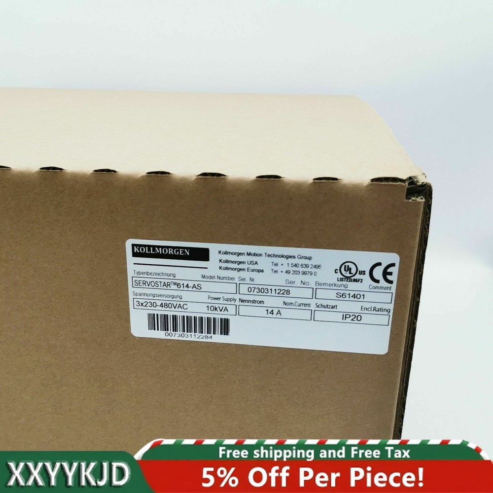 1PC Brand New Kollmorgen SERVOSTAR 614-AS S61401 Servo Drive 614AS S61401