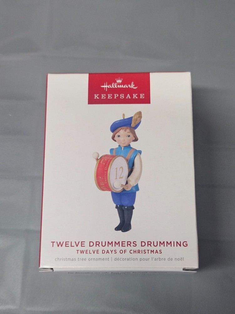 Hallmark 2022 Twelve Drummers Drumming 12 Days of Christmas Ornament