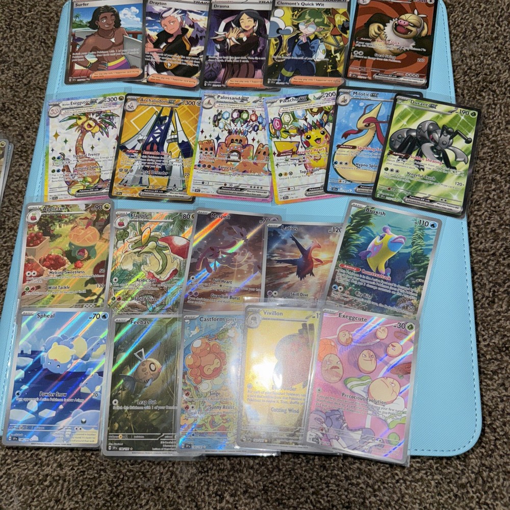 Pokemon Surging Sparks Card Lot (21 NM/M Cards)