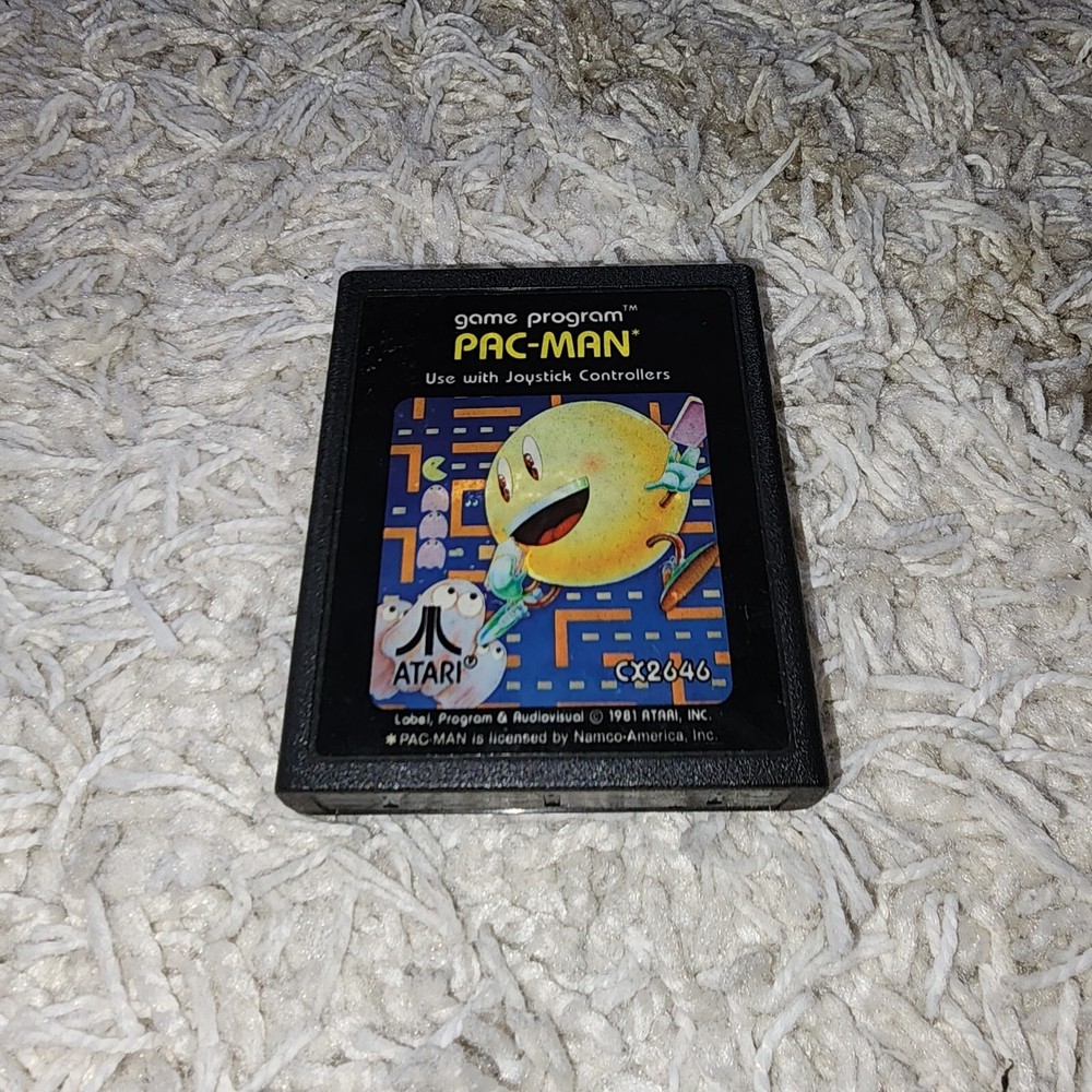 Pac-Man Sears Tele-Games Version Atari 2600 Game Only