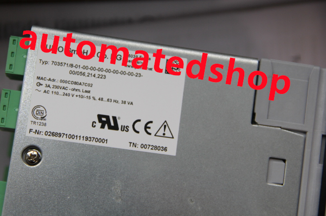 New JUMO 703571/8-01-00-00-00-00-00-00-00-23-00/056,214,223 via DHL or Fedex