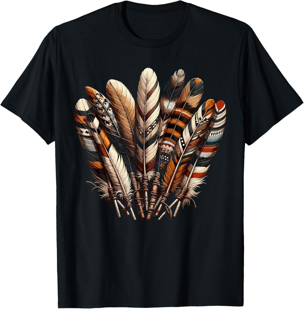 Southwest Native American Indian Feather Tee Gift Unisex T-Shirt