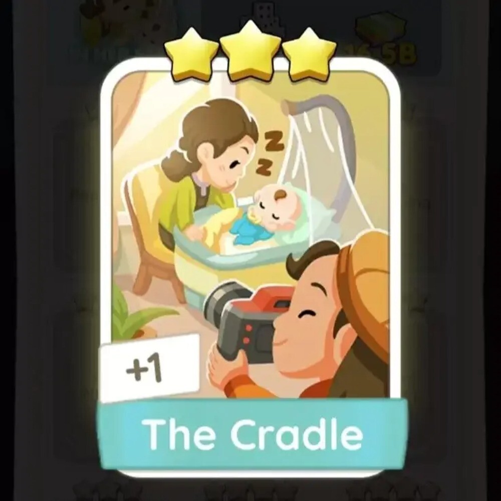 The Cradle Sticker | Monopoly_Go_3 Stars Stickers - FAST DELIVERY
