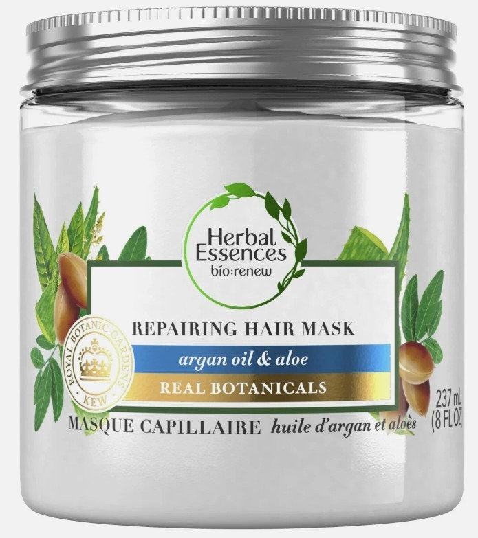 4 Herbal Essences Bio Reargan Oil Aloe Botanical Repairing Hair Mask 8oz