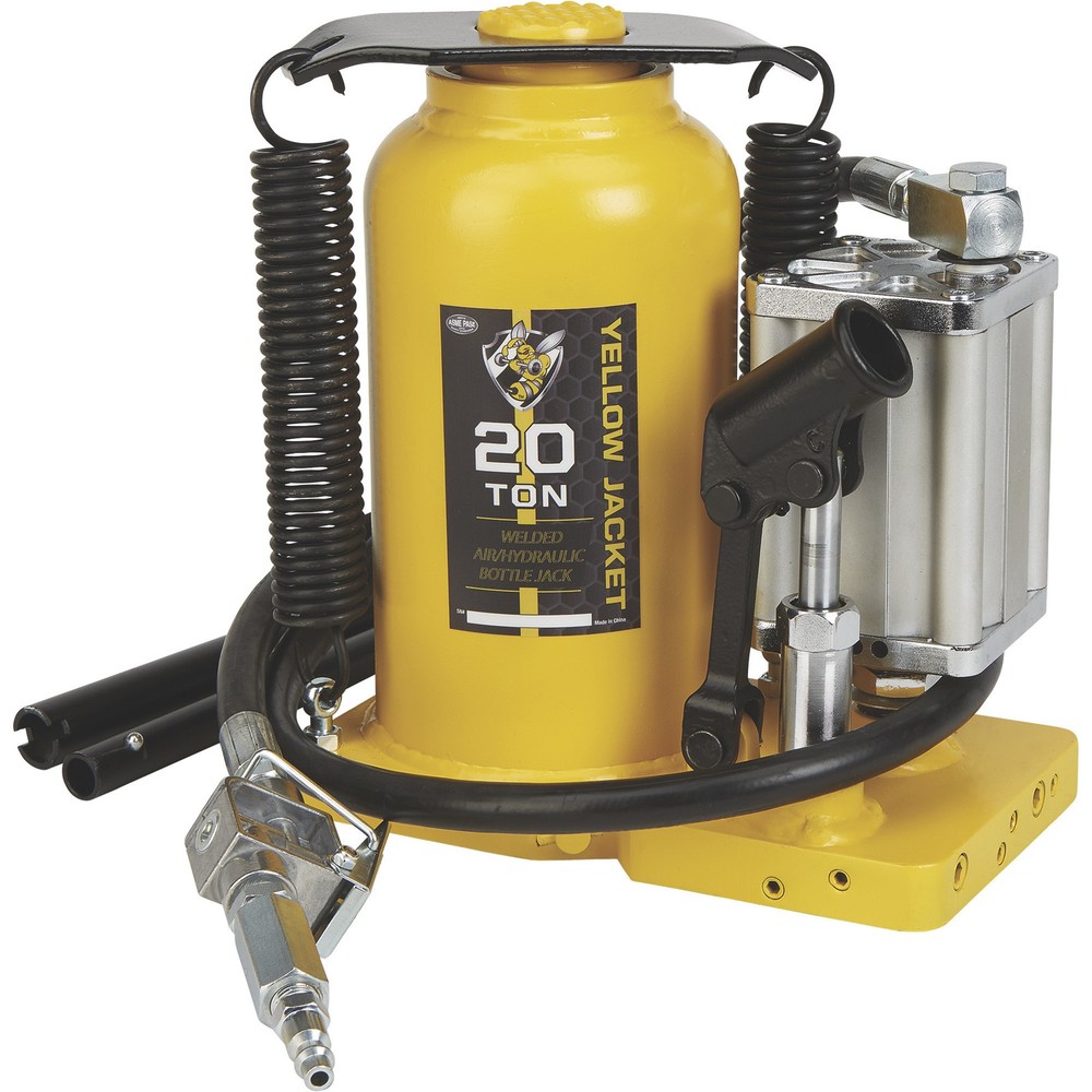 20-Ton Air Hydraulic Super-Duty Bottle Jack by Yellow Jacket