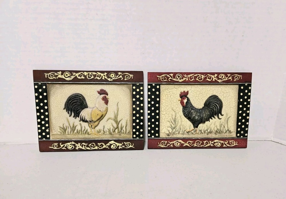 Kimberly Poloson Folk Art Wall Plaques 