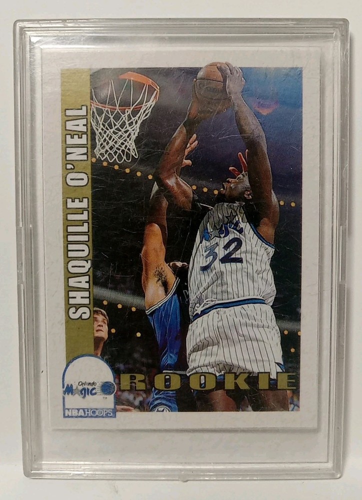 1992-93 NBA Hoops Shaquille O'Neal Rookie Card #442 RC