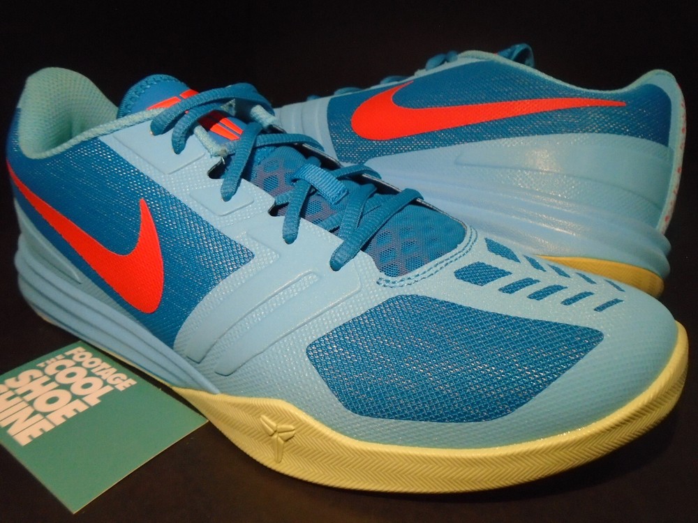 Nike Zoom KB Mentality Kobe Clearwater Blue Crimson Mamba 704942-400 Size 11