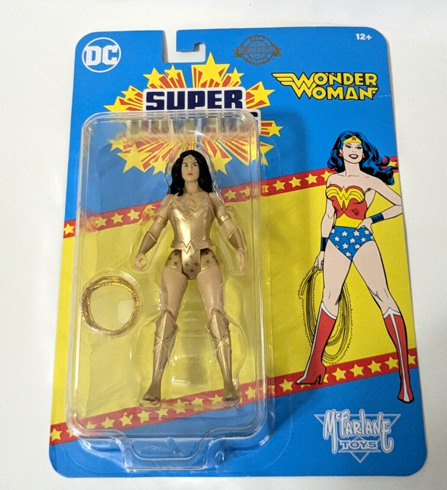 McFarlane Toys DC Super Powers Wonder Woman Gold Chase