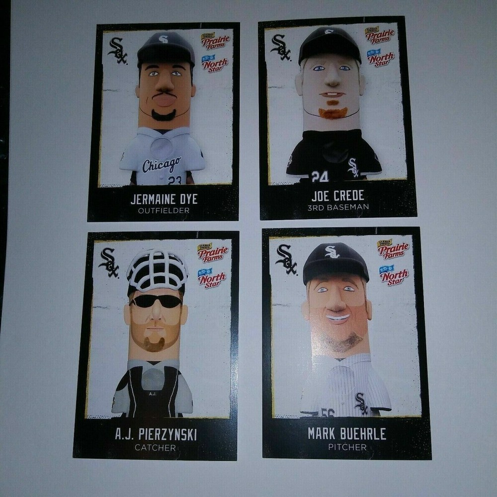 CHICAGO WHITE SOX Baseball SGA 2019 Trading Cards Complete Set Crede Buehrle Dye