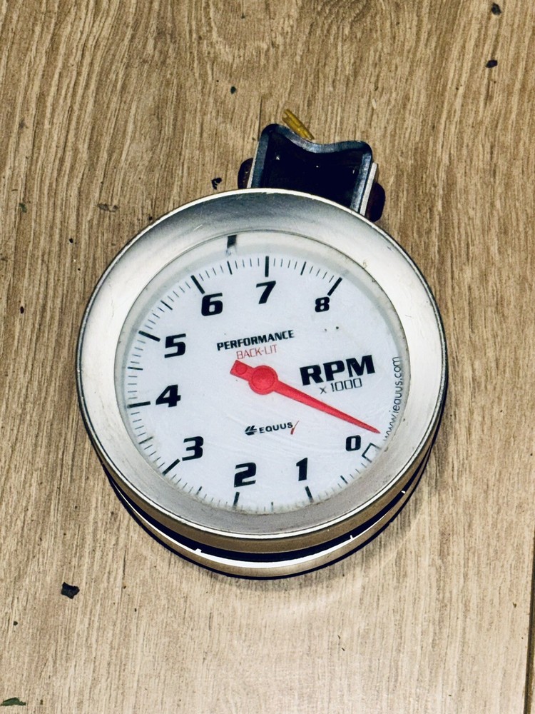 Vintage Equus Performance Tachometer X1000