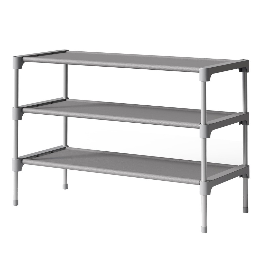 Premium Non-Woven Shoe Rack Organizer for Closet and Entryway Storage