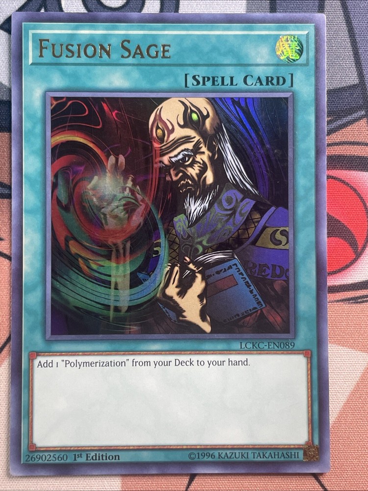 Fusion Sage LCKC-EN089 YuGiOh Legendary Collection Kaiba 1st Edition