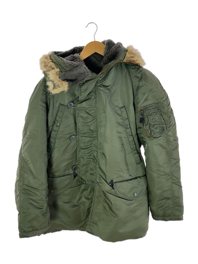 U.S.Air Force Flight Jacket/S/Nylon/Khk/Plain/8415-269-0418 3392