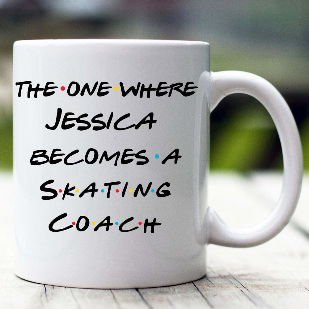 Personalized Skating Coach Mug The One Where Becomes Skating Coach Custom
