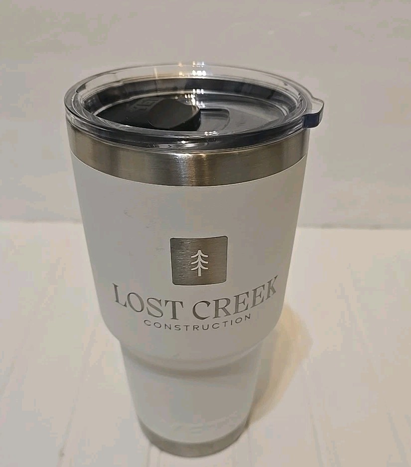 Yeti Rambler 30oz Tumbler Lost Creek Construction Design  