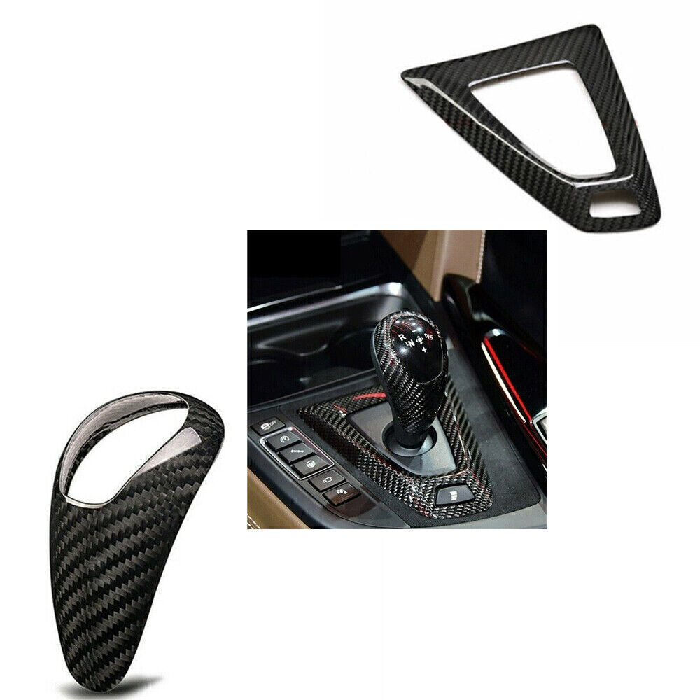 Interior Car Gear Shift Knob Frame Cover Trim LHD For BMW M2 M3 M4 M5 M6 X5M 2X