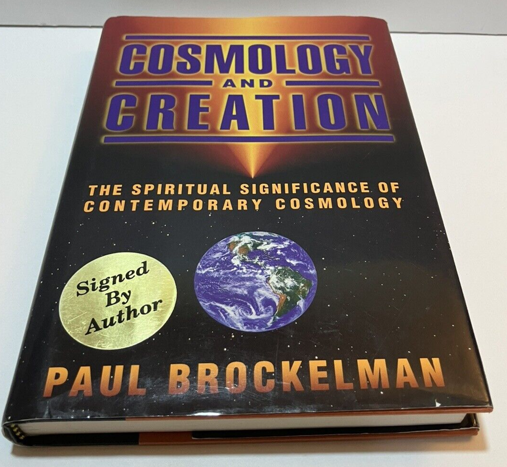 Cosmology and Creation by Paul Brockelman 1999 Hardcover with Dust Jacket