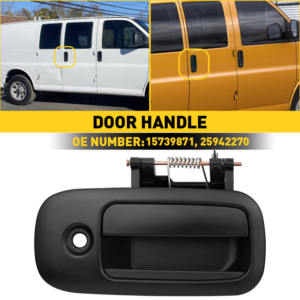 Door Handle Outside Sliding Rear Passenger Side Right for Express Savana Van