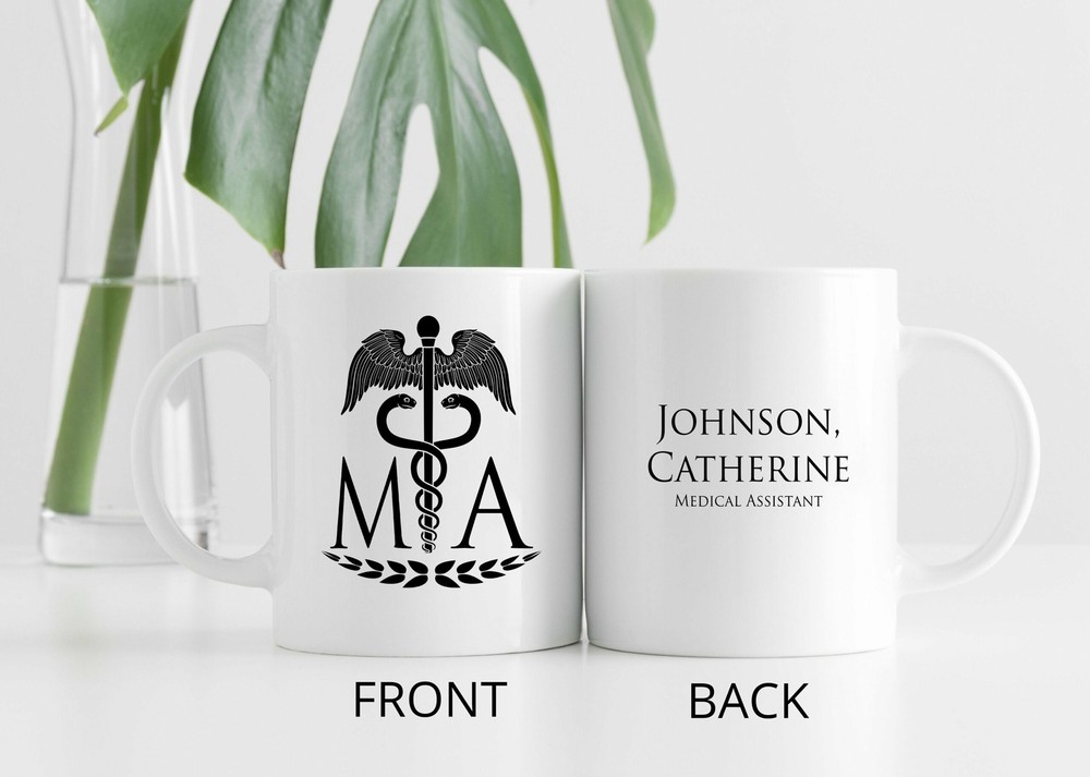 Personalized Ma Gift L Medical Assistant Mug L Nurse Graduation Present L