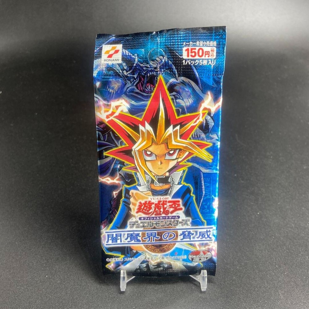 Yu-Gi-Oh! Duel Monsters The Threat of Dark Booster Pack SEALED 2003 Japanese Edition