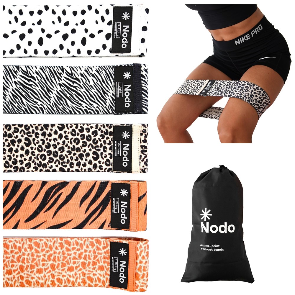 Resistance Bands Set for Strength Training - Exercise Workout Booty Elastic B...