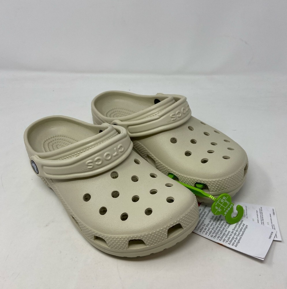 Crocs Kids Classic Clog - Bone Color 2Y2 - Size J6 / EU 38-39