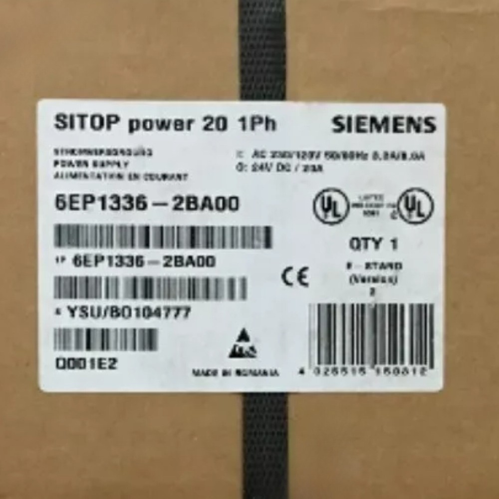 New Siemens 6EP1336-2BA00 SITOP Modular DC 24V/10A POWER SUPPLY 6EP1 336-2BA00