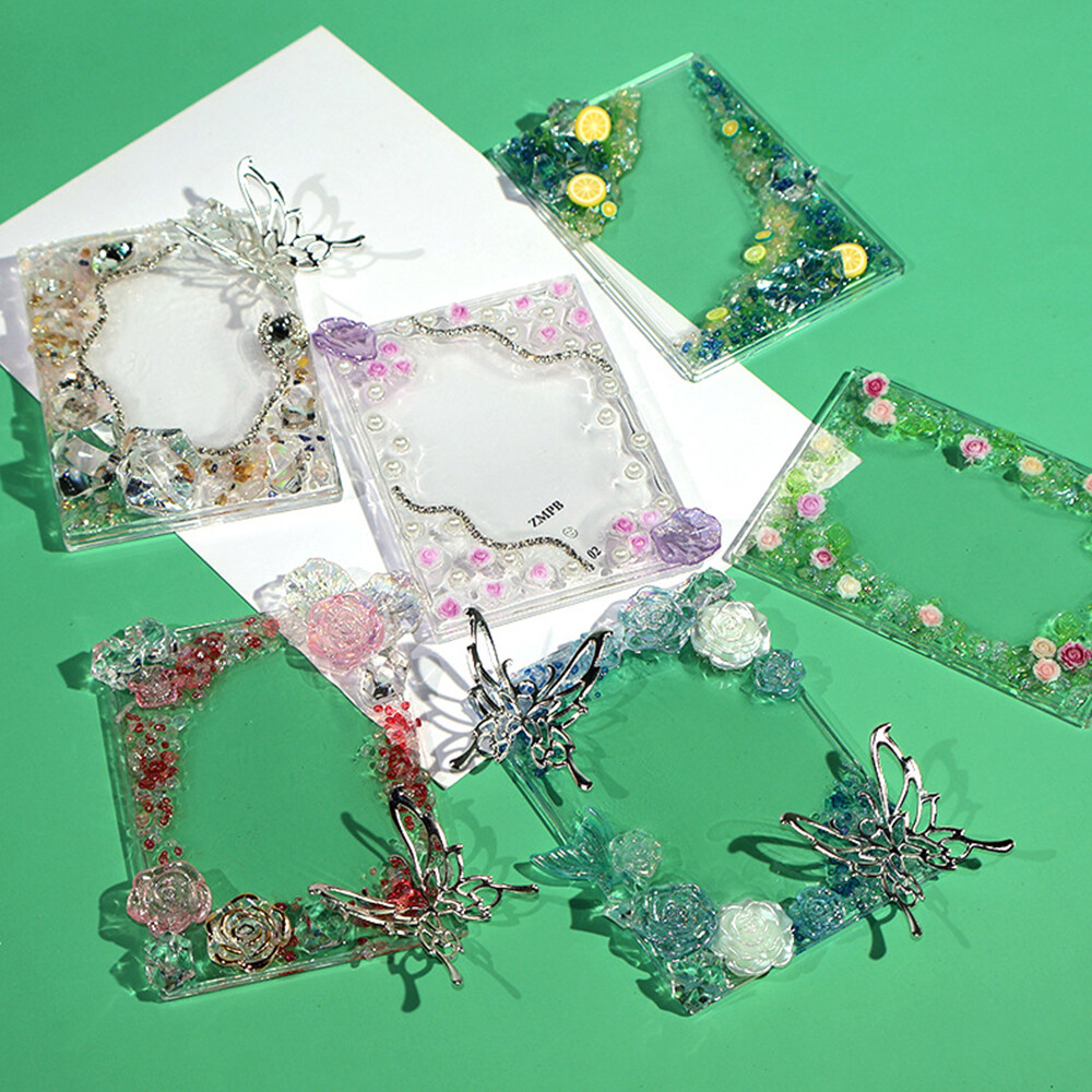 Shell Card Sleeves Photo Frame Photo Card Holder Exquisite Dustproof Fashion INS