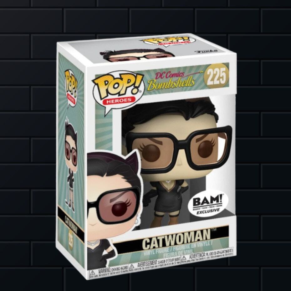 DC Bombshells Cat Woman BAM Exclusive Funko Pop 225