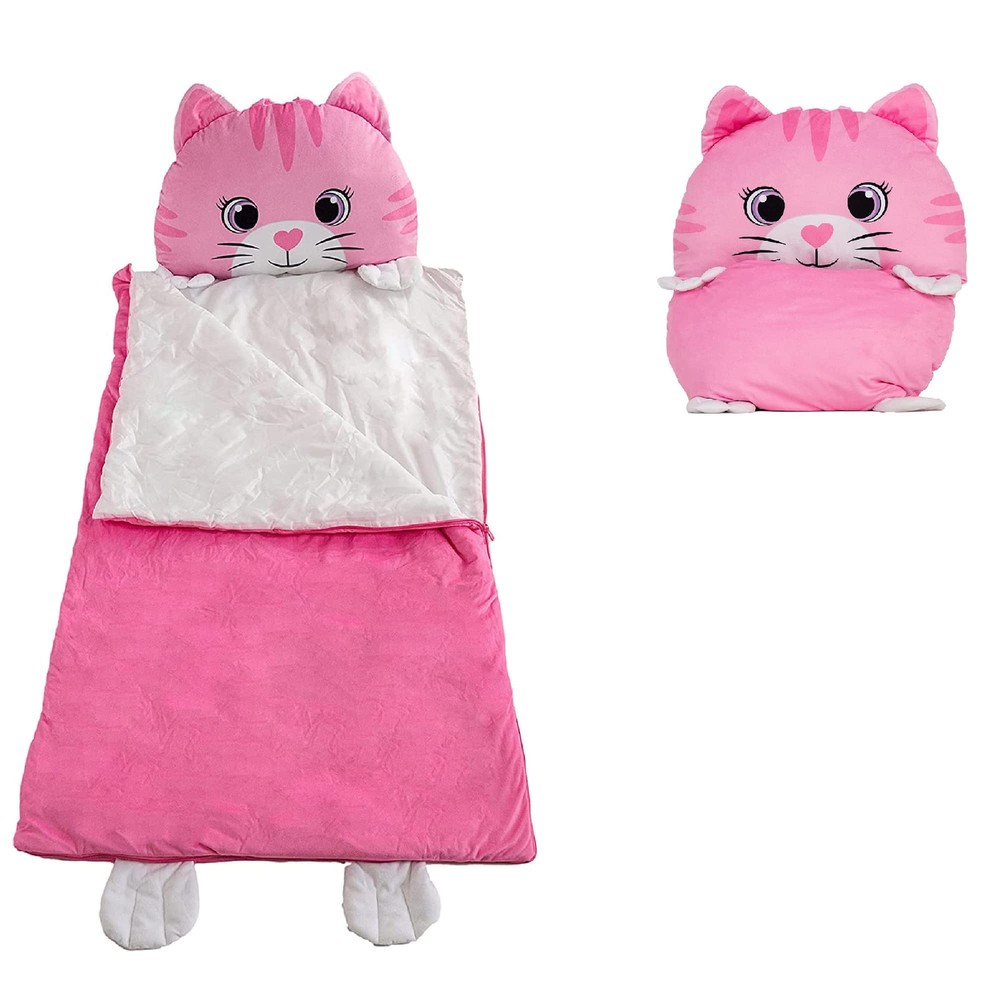 Nap Buddy Sleeping Bag for Kids, Convertible Sleeping Bag for Boys and Girls,...