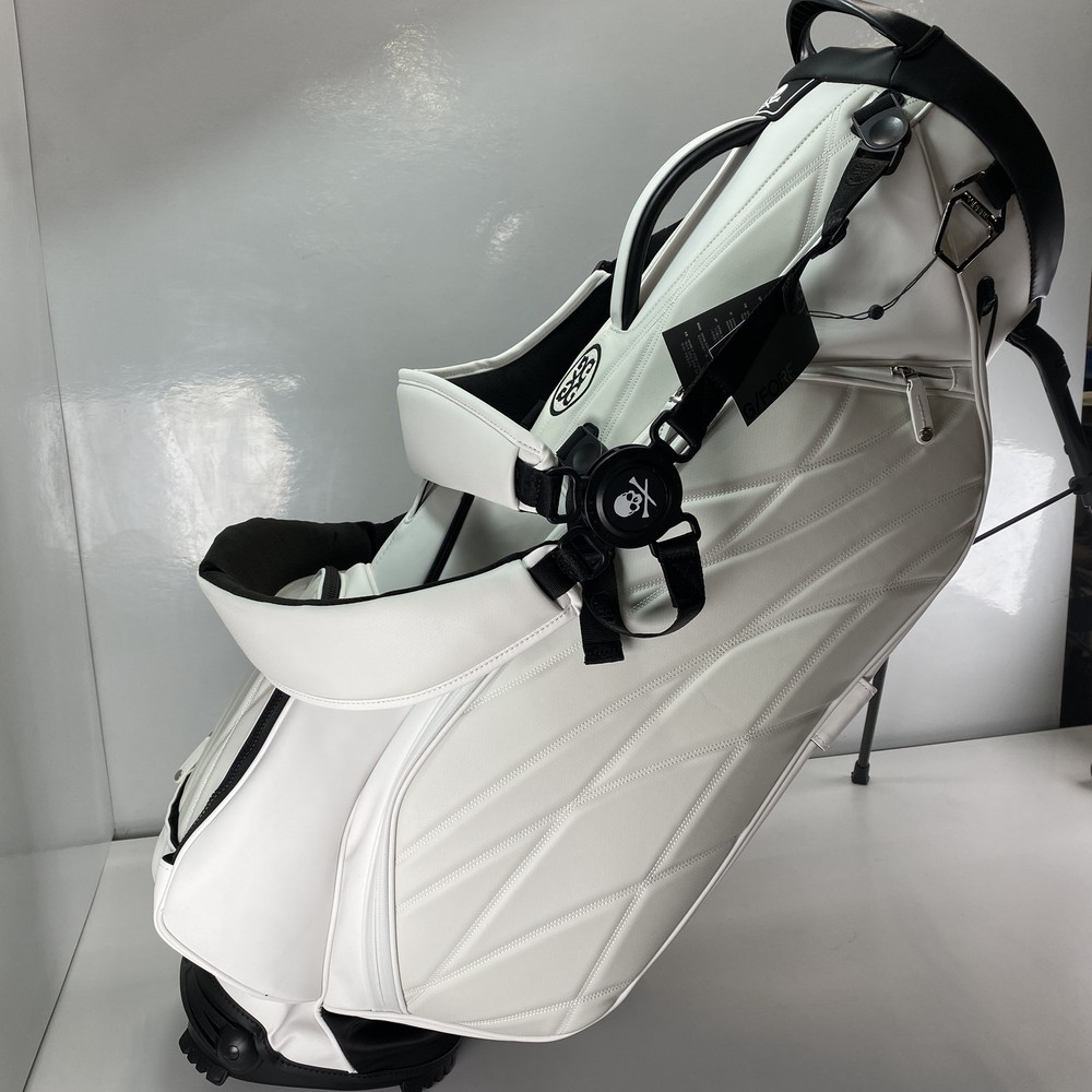 G/FORE TRANSPORTER TOUR CARRY GOLF BAG- White