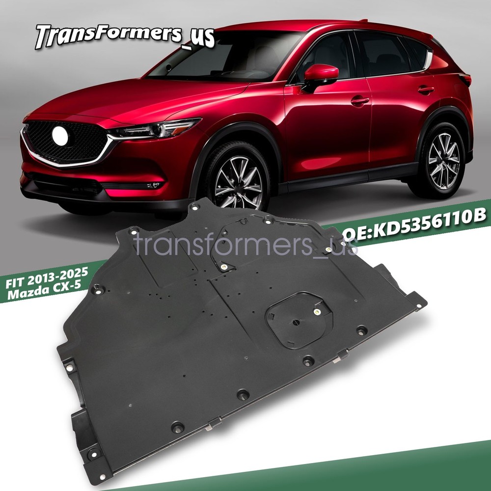 For Mazda CX-5 2013 2014-2025 Alzare Engine Splash Shield KD5356110B MA1228118C