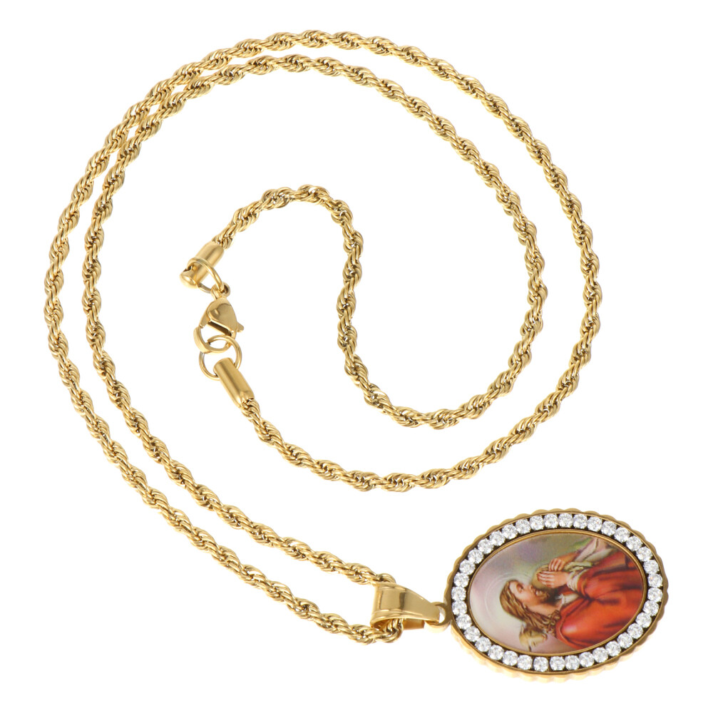 Vintage Photo Frame Necklace Baby Picture Jewelry Necklaces