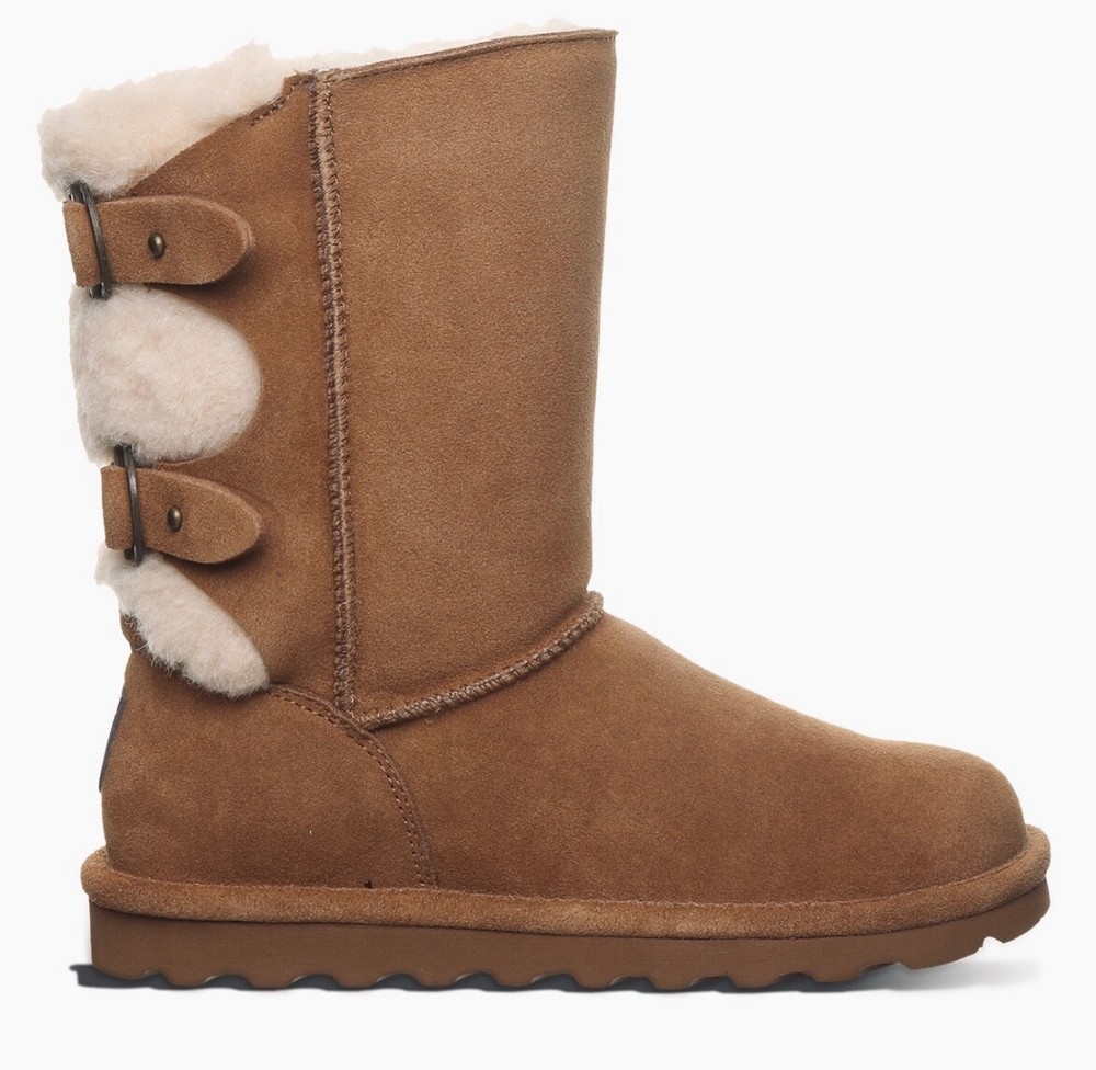 NEW Bearpaw Eloise Winter Boot in Hickory/Champagne For Women's Size 6