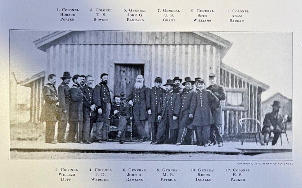 1912 Vintage Illustration Union Soldiers At Appomattox For Surrender