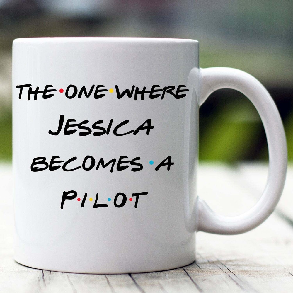 Personalized Pilot Mug The One Where Becomes Pilot Custom Pilot Mug Pilot