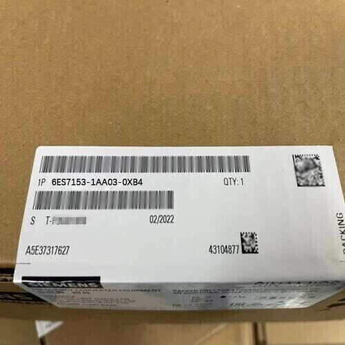 6ES7153-1AA03-0XB4 1PCS NEW SIEMENS PLC MODULE 6ES7153-1AA03-0XB4