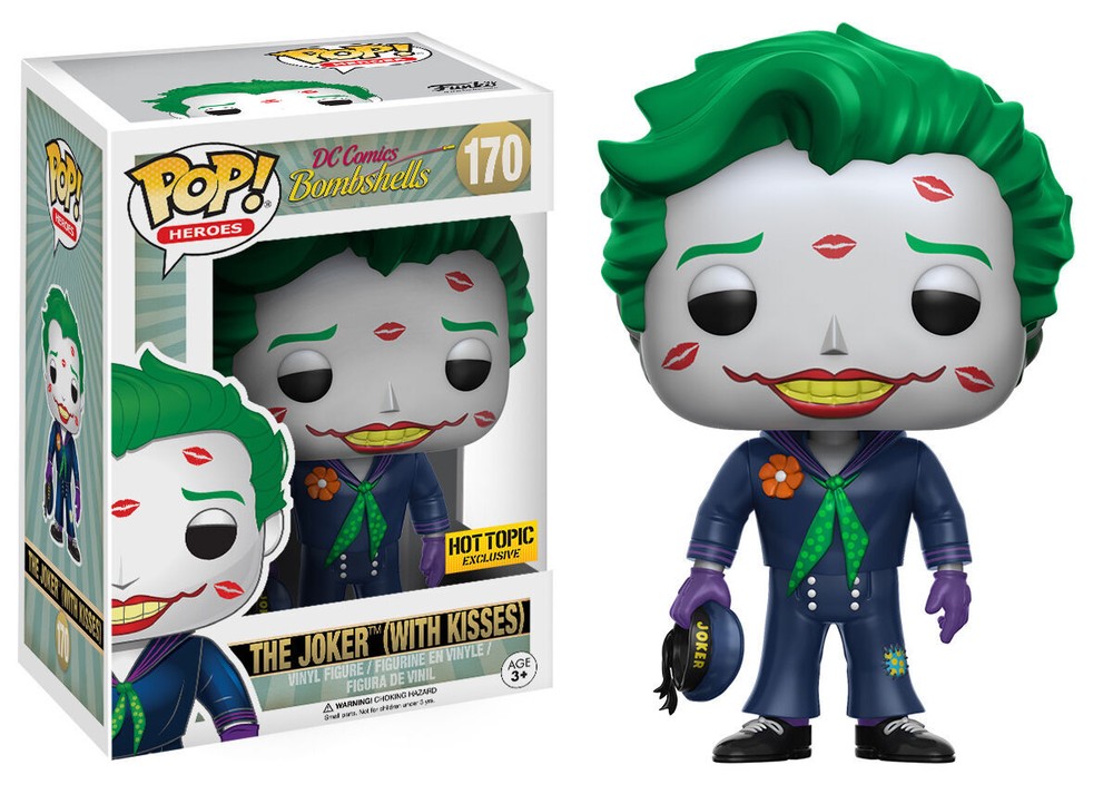 Funko Pop! Vinyl: DC Universe - The Joker (w/ Kisses) - Hot Topic (Exclusive) #170