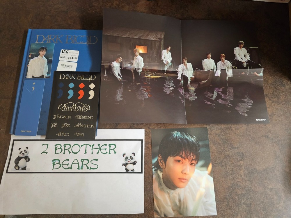 ENHYPEN DARK BLOOD ALBUM [HALF ver.] K-pop