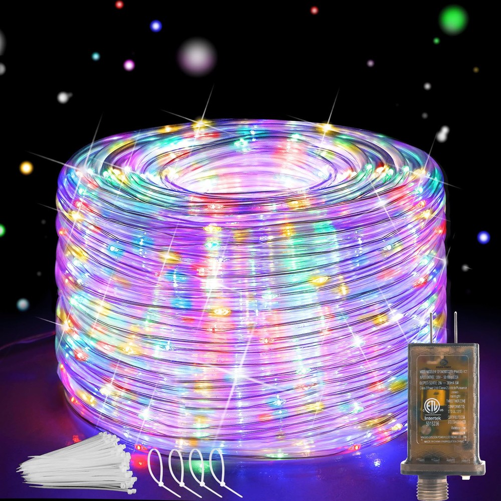 147ft LED Rope Lights Outdoor,450 LED Tube Lights with 8 Modes, IP65 Waterpro...
