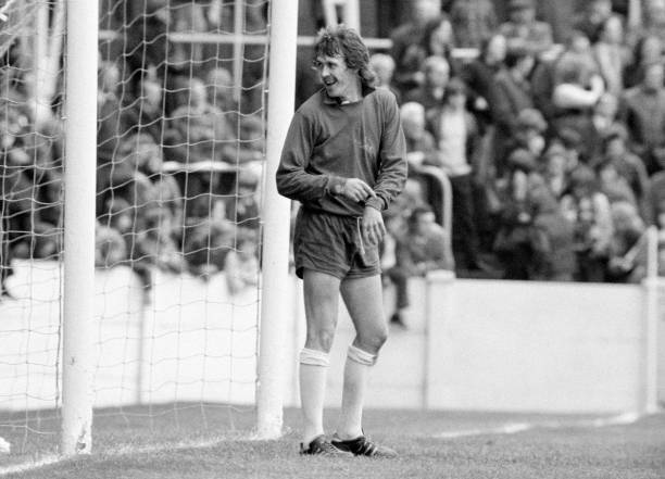Phil Neal playing in goal for Northampton Town during their 4th Di- Old Photo