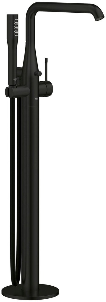 Grohe 23 491 A Essence Floor Mounted Tub Filler - Black