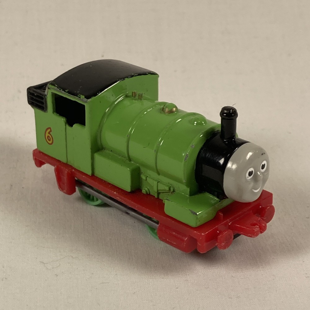 Thomas the Train Vintage ERTL Percy 1987 Green Diecast Tank Engine Rare #6