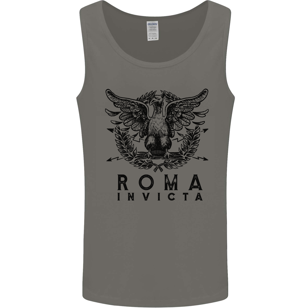 Roma Invicta Training Bodybuilding Gym Mens Vest Tank Top