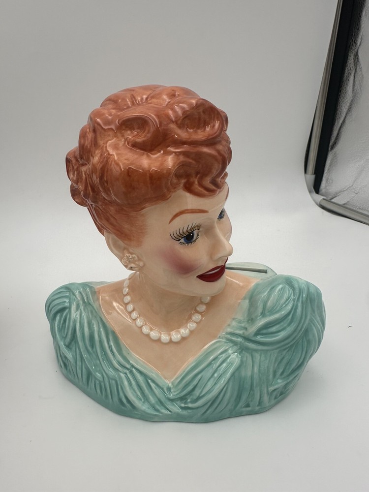 Lucille Ball Coin Bank Vintage Vandor 1990's I Love Lucy   Excellent Condition