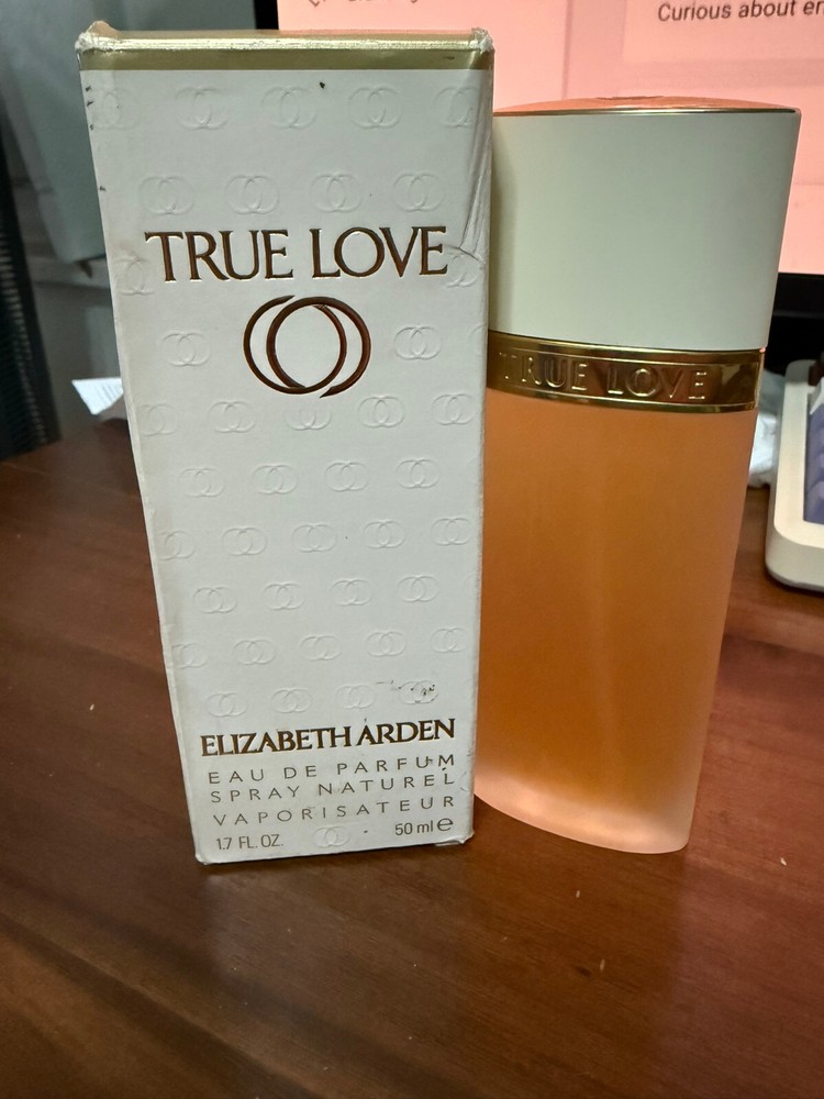 True Love Elizabeth Arden EDP Spray 50 Ml 1.7 Fl. Oz. Vintage and Rare MID 90's