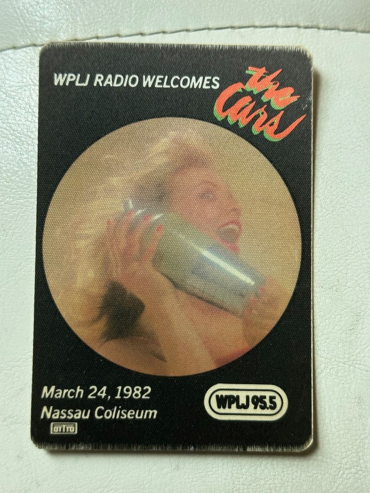 March 24th 1982 THE CARDS Nassau Stadium All Access Pass Adidas Coupon Rare-image