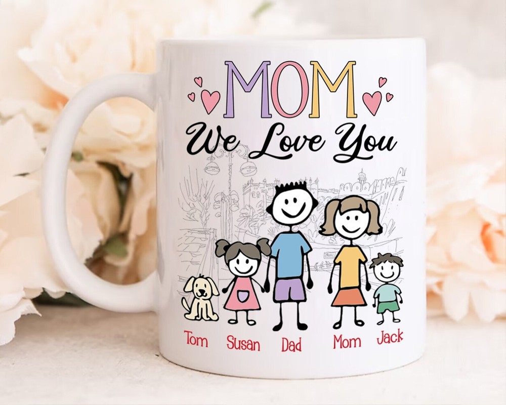 Custom Mom Birthday Gift Mothers Day Mug Gift From Daughter Son Mom Mug Mom Coff